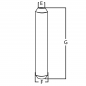 Preview: Ventilführung 85,0 mm Hanomag R 16 D 19 R 217 Perfekt 300 Motor D 14